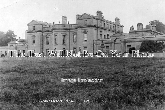 YO 550 - Normanton Hall, Rutland c1937