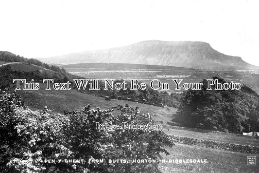 YO 5501 - Pen-Y-Ghent From Butts, Horton In Ribblesdale, Yorkshire