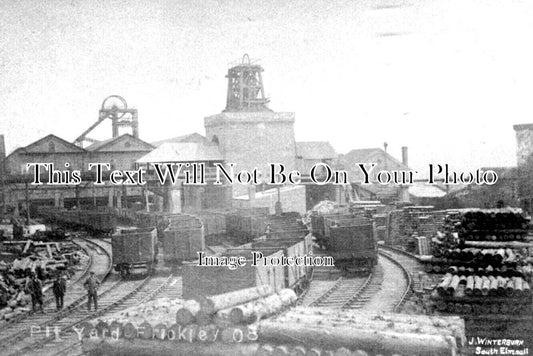 YO 5535 - Pit Yard, Frickley Colliery, Yorkshire