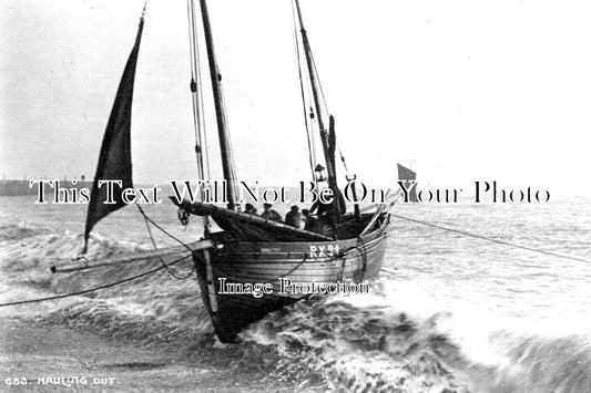 YO 5552 - Hauling Out, Whitby, Yorkshire