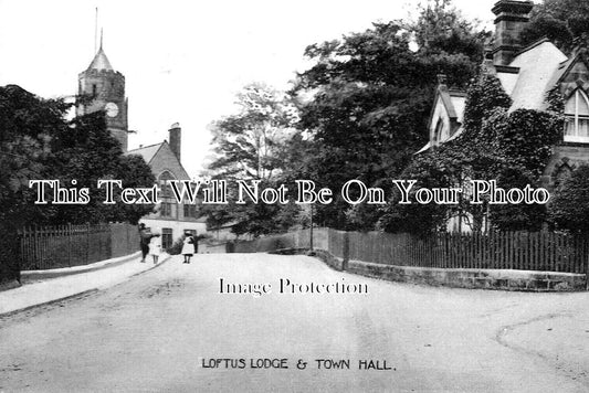 YO 5558 - Loftus Lodge & Town Hall, Ross
