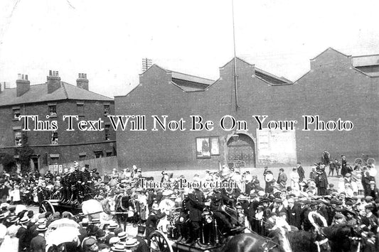 YO 5583 - Firemen Parade, Howden, Yorkshire