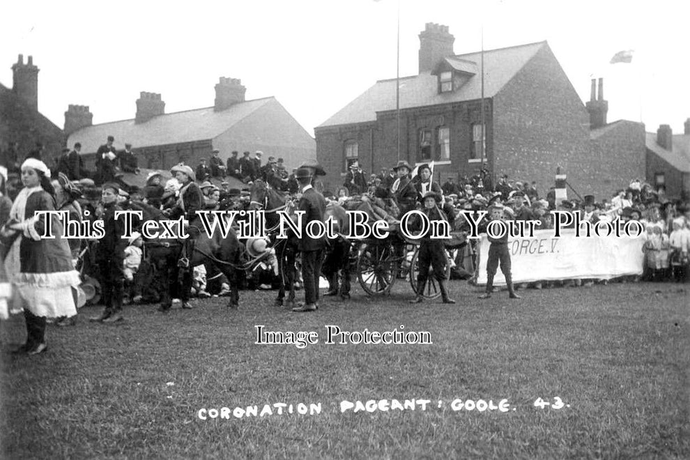YO 5584 - Coronation Pageant, Goole, Yorkshire – JB Archive