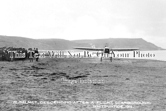 YO 5622 - M Salmet Landing At Scarborough, Yorkshire 1914
