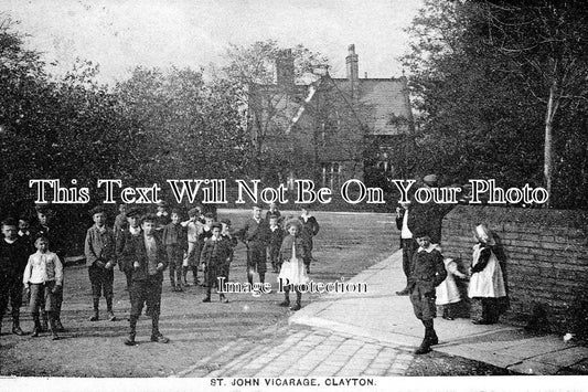 YO 568 - St John Vicarage, Clayton, Bradford, Yorkshire c1909