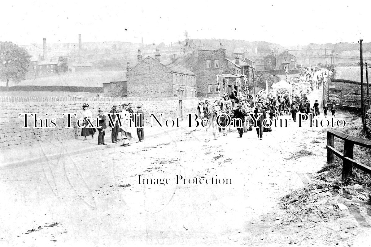 YO 5694 - Oughtibridge Hospital Parade, Yorkshire 1910