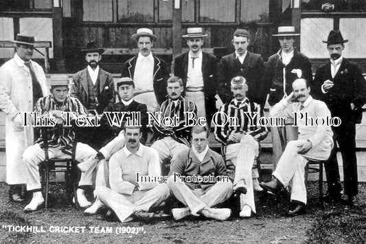 YO 5698 - Tickhill Cricket Team, Yorkshire 1902