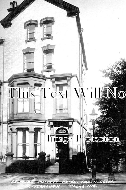 YO 5710 - The Belmont Hotel, South Cliff, Scarborough, Yorkshire