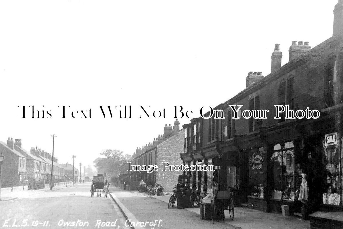 YO 5722 - Owston Road, Carcroft, Yorkshire c1933