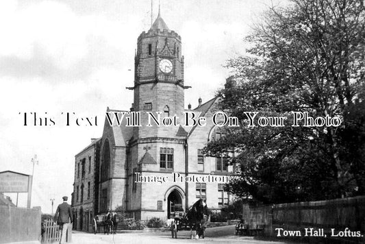 YO 5734 - Town Hall, Loftus, Yorkshire