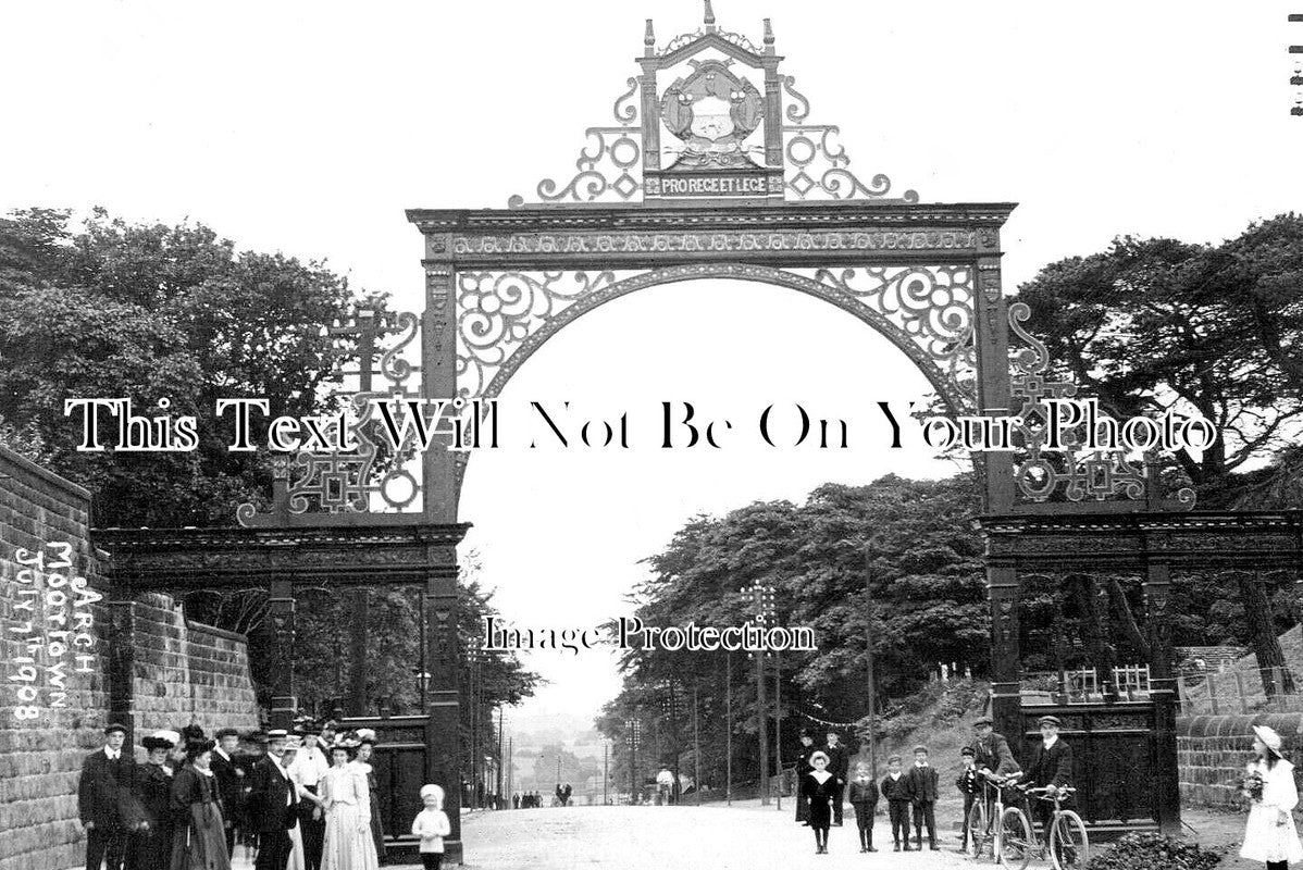YO 5750 - Arch, Moortown, Leeds, Yorkshire 1908