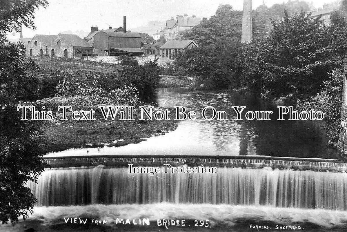 YO 5777 - View From Malin Bridge, Sheffield, Yorkshire