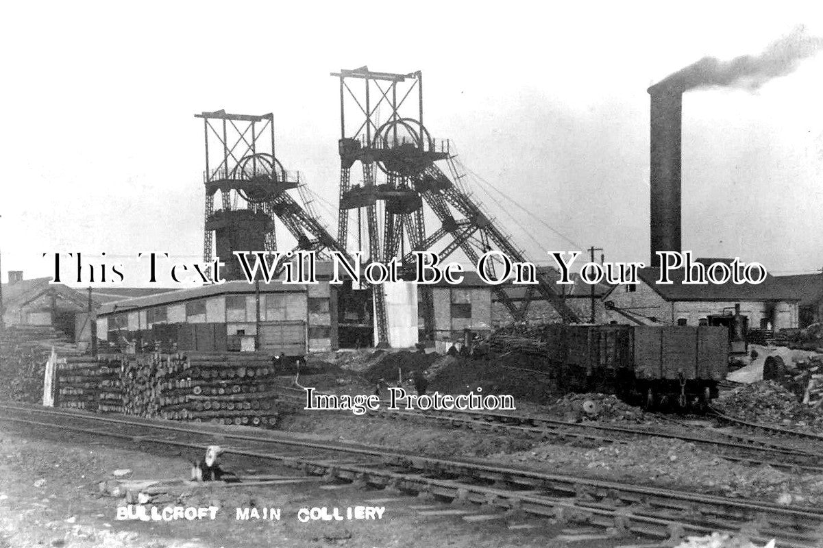 YO 5793 - Bullcroft Main Colliery, Carcroft, Doncaster, Yorkshire c1920