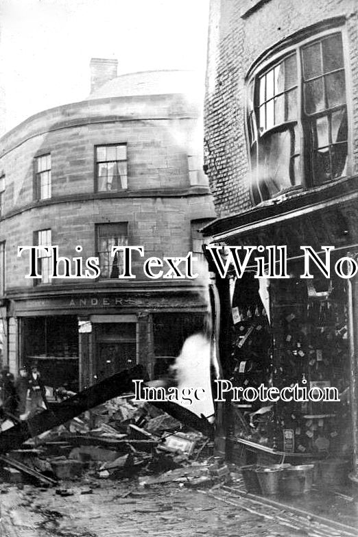 YO 5809 - Whitby Explosion, Yorkshire 1912