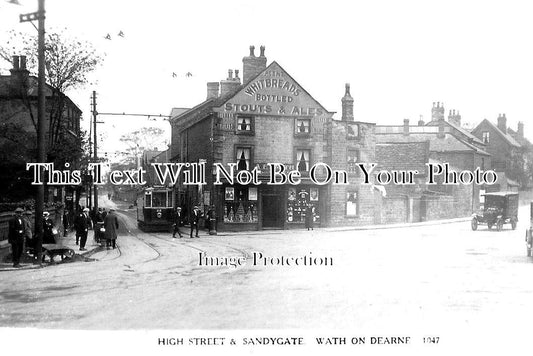 YO 5810 - High Street & Sandygate, Wath On Dearne, Yorkshire