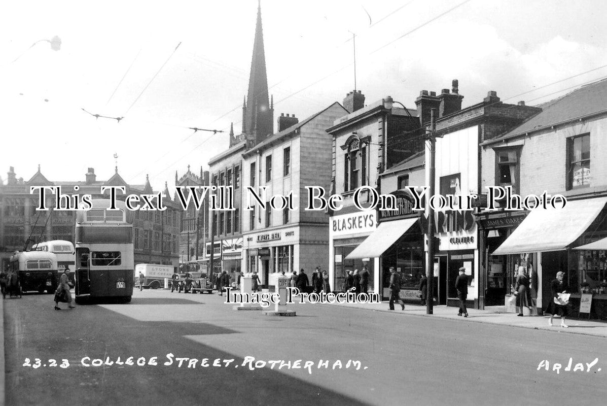 YO 5834 - College Street, Rotherham, Yorkshire