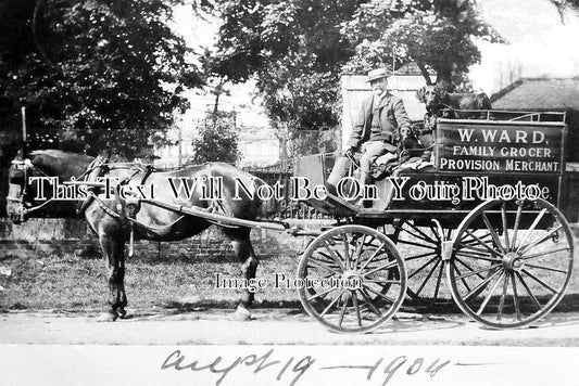 YO 5859 - W Ward Grocer, High Ousegate, York, Yorkshire 1904
