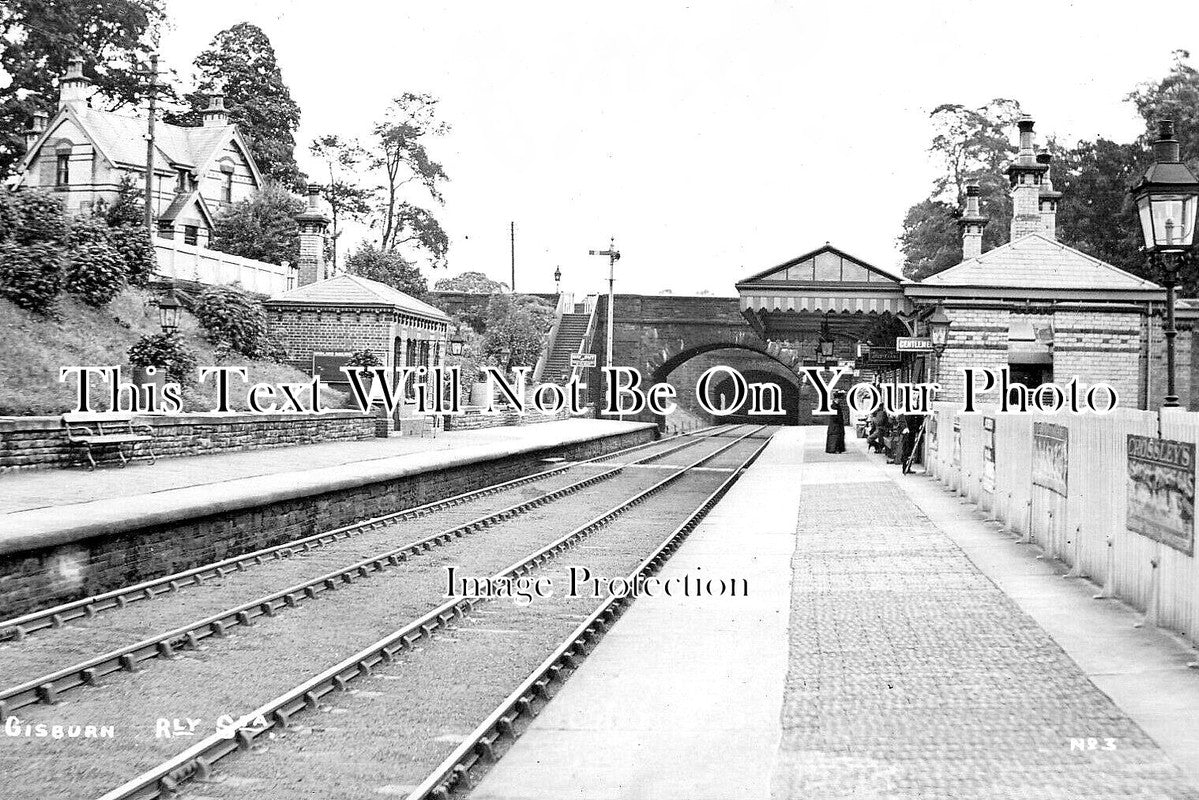 YO 5887 - Gisburn Railway Station, Yorkshire