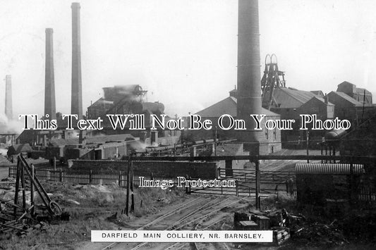 YO 590 - Darfield Main Colliery, Barnsley, South Yorkshire c1913