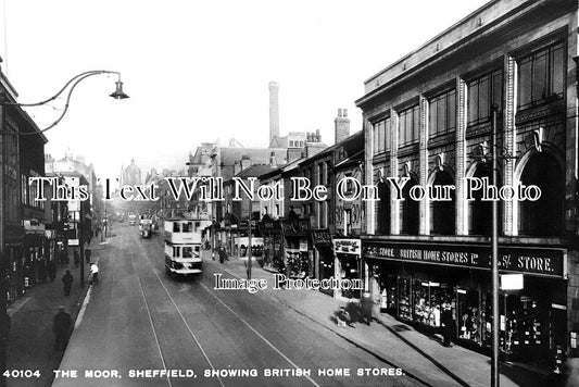 YO 5970 - BHS, The Moor, Sheffield, Yorkshire