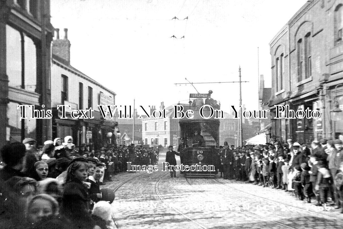 YO 6011 - New Tram Car Parade, Normanton, Yorkshire