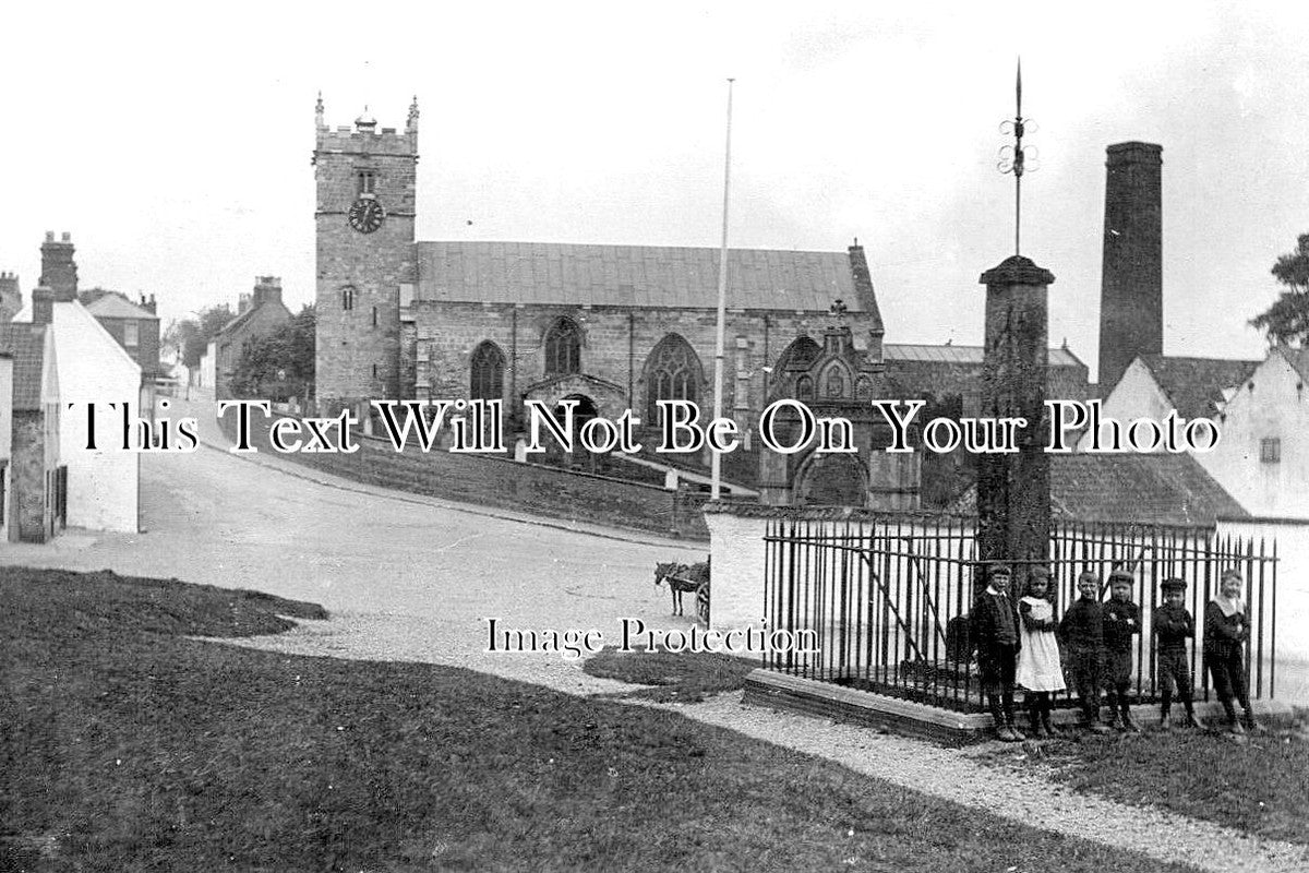 YO 6043 - Hunmanby Church, Yorkshire