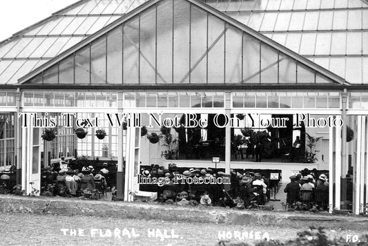 YO 6086 - The Floral Hall, Hornsea, Yorkshire c1913