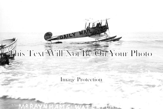 YO 6126 - Mr Raynhams Waterplane At Scarborough, Yorkshire