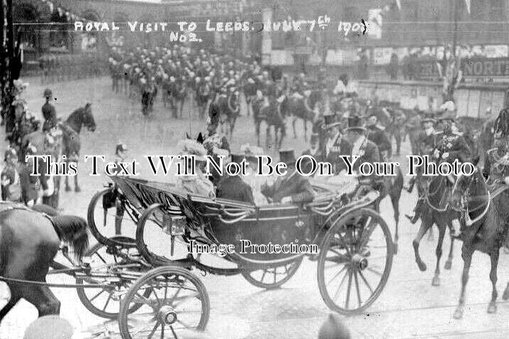 YO 6128 - Royal Visit To Leeds, Yorkshire