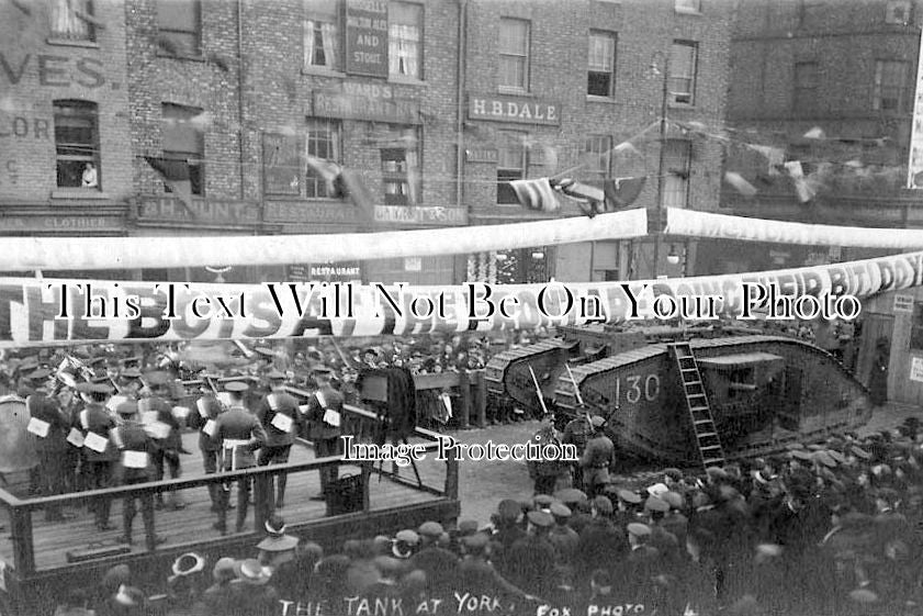 YO 614 - WW1 Tank Fundraising, York, Yorkshire