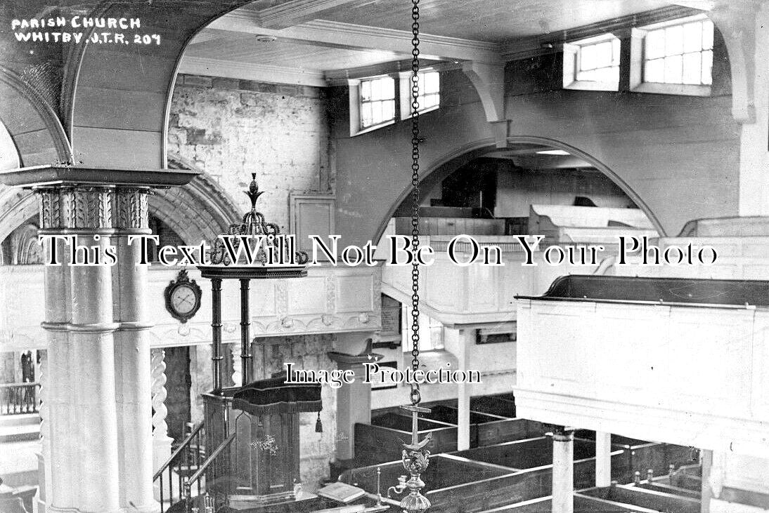 YO 6143 - Whitby Parish Church, Yorkshire