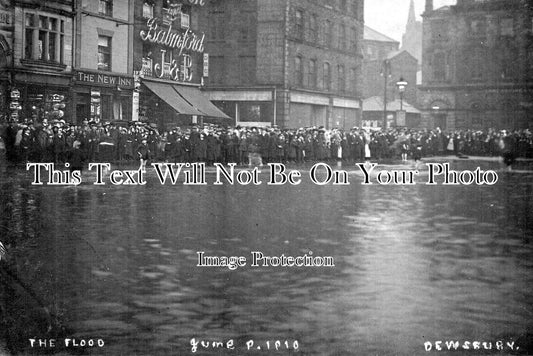 YO 616 - The Flood, Dewsbury, Yorkshire 1910