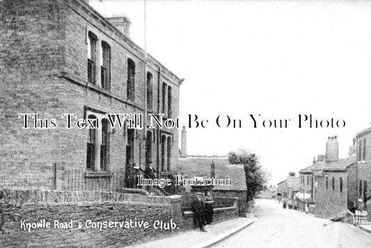YO 6167 - Knowle Road & Conservative Club, Golcar, Yorkshire