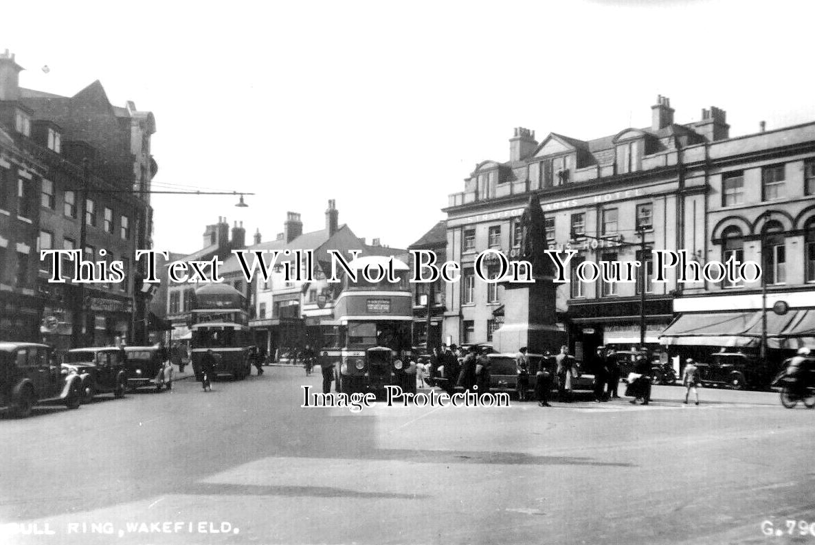 YO 6217 Bull Ring Wakefield Yorkshire JB Archive yo-6217-bull-ring-wakefield-yorkshire-jb-archive