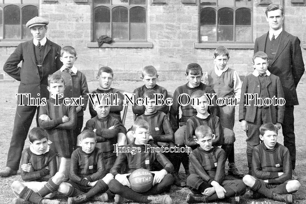 YO 6225 - Whitby Lythe School Football Team, Yorkshire