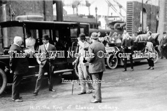 YO 623 - King George V Visits Elsecar Colliery, Wentworth Woodhouse, Yorkshire 1912