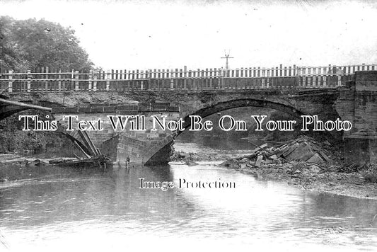 YO 6231 - Horbury Area Bridge Collapse, Yorkshire