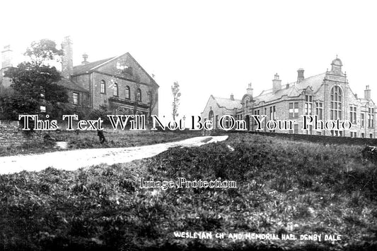 YO 6239 - Wesleyan Church & Memorial Hall, Denby Dale, Yorkshire