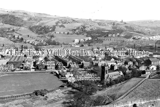 YO 6250 - General View Of Todmorden, Yorkshire