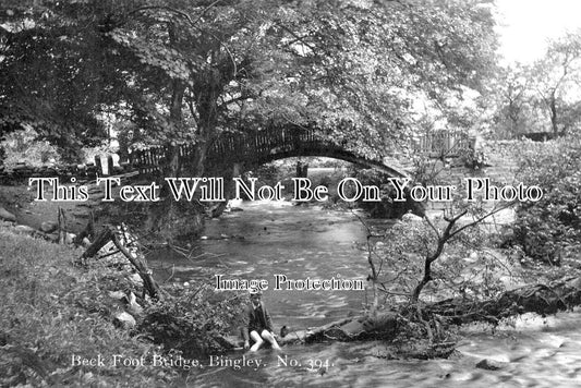 YO 6278 - Beck Foot Bridge, Bingley, Yorkshire