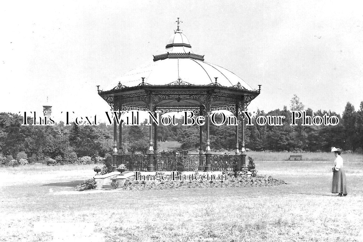 YO 6299 - Locke Park Bandstand, Barnsley, Yorkshire