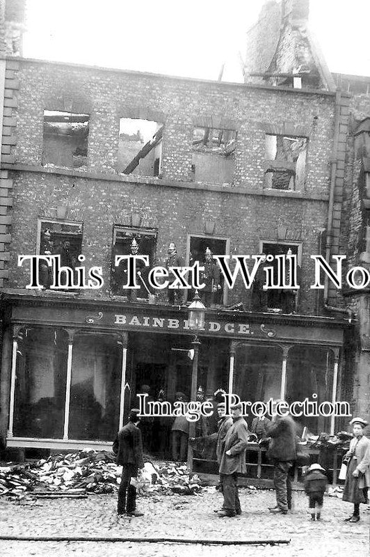 YO 6301 - Bainbridge Shop Fire, Richmond, Yorkshire