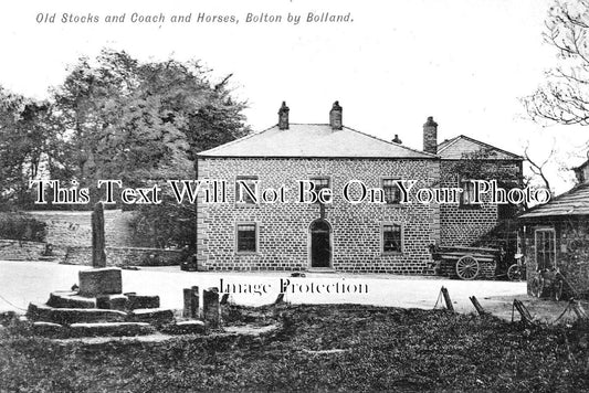 YO 6318 - Old Stocks & Coach & Horses Pub, Bolton By Bowland