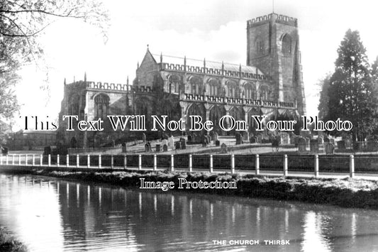 YO 6342 - St Marys Church, Thirsk, Yorkshire