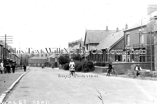 YO 6388 - Wales Road, Sheffield, Yorkshire c1926