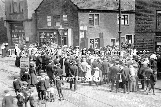 YO 6403 - Brunswick Wesleyan Sunday School Congregation, Yorkshire 1912