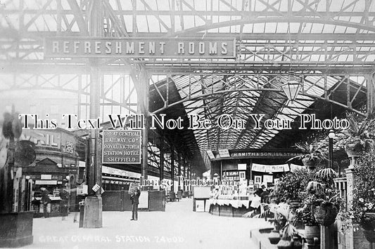 YO 6405 - Sheffield Railway Station Refreshment Rooms, Yorkshire