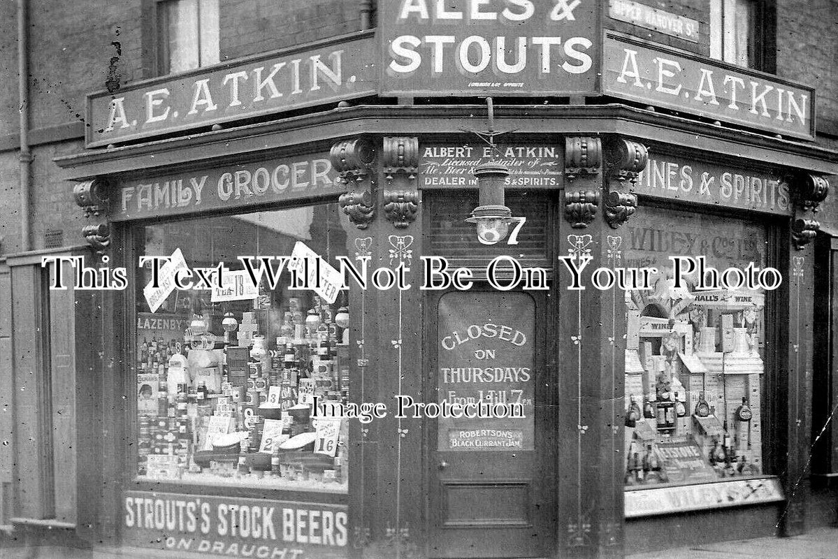 YO 6409 - Atkin Shop Front, Upper Hanover Street, Sheffield, Yorkshire