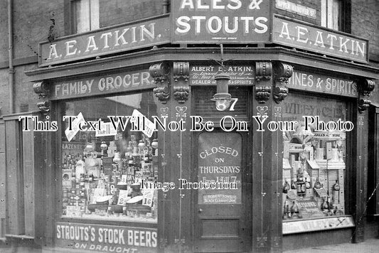 YO 6409 - Atkin Shop Front, Upper Hanover Street, Sheffield, Yorkshire