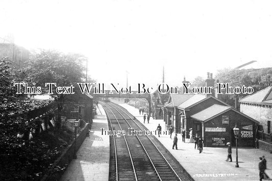 YO 6414 - Saltaire Railway Station, Yorkshire c1903